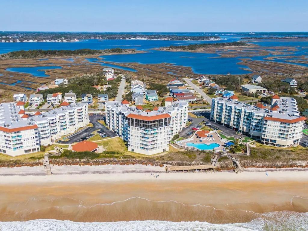 Oceanfront, 1BR, 2BA Condo, St. Regis #1214, Topsail, NC North Topsail Beach Eksteriør billede
