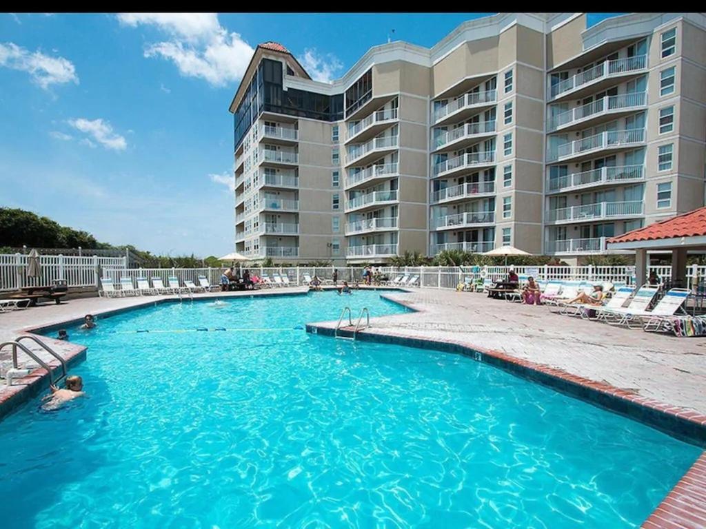 Oceanfront, 1BR, 2BA Condo, St. Regis #1214, Topsail, NC North Topsail Beach Eksteriør billede